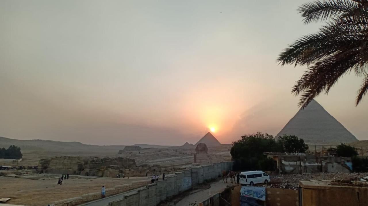 Pyramids Overlook Inn Kafret el-Gabal Kültér fotó