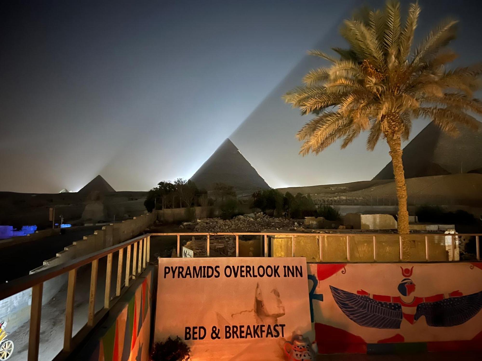 Pyramids Overlook Inn Kafret el-Gabal Kültér fotó