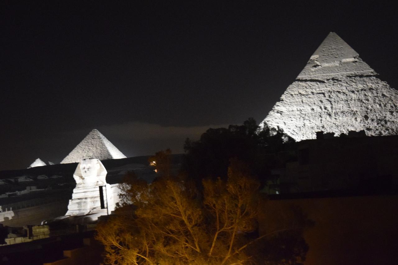 Pyramids Overlook Inn Kafret el-Gabal Kültér fotó