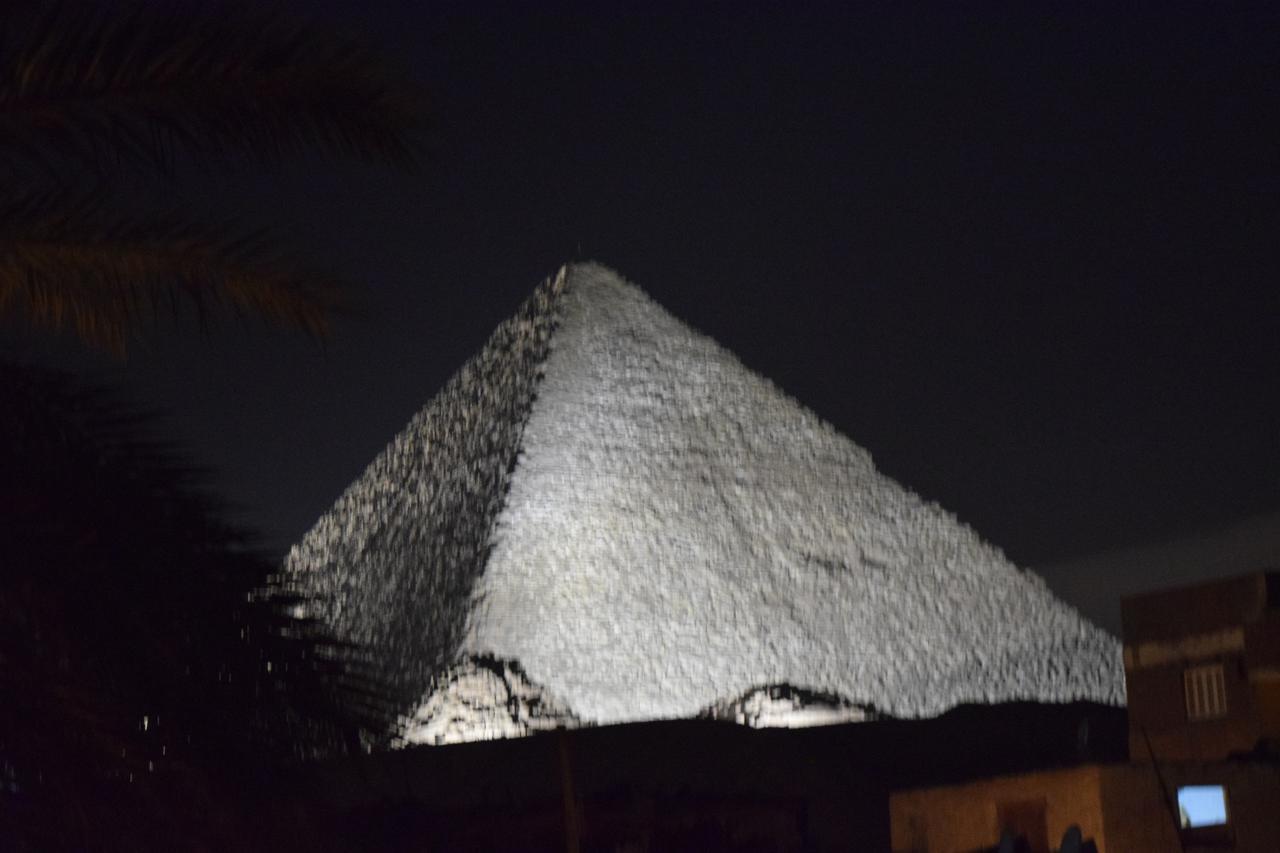 Pyramids Overlook Inn Kafret el-Gabal Kültér fotó