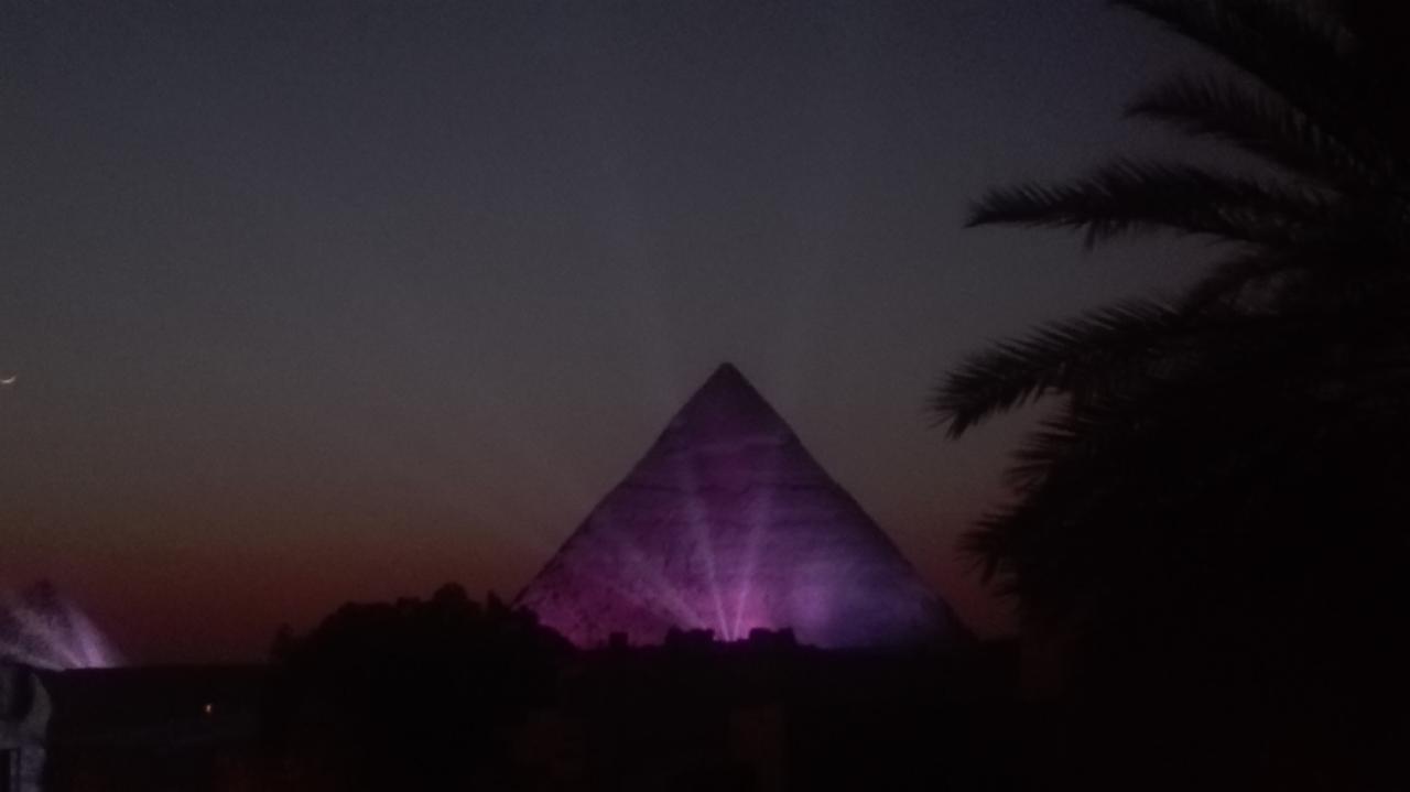 Pyramids Overlook Inn Kafret el-Gabal Kültér fotó