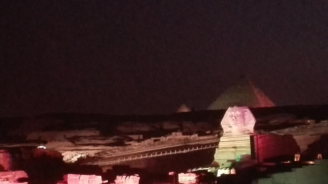Pyramids Overlook Inn Kafret el-Gabal Kültér fotó