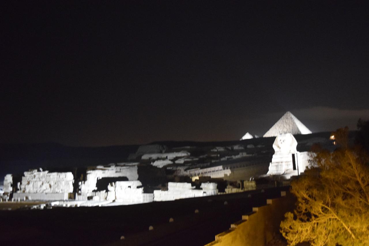 Pyramids Overlook Inn Kafret el-Gabal Kültér fotó