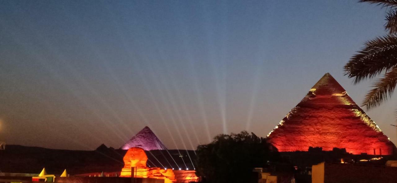 Pyramids Overlook Inn Kafret el-Gabal Kültér fotó